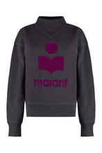 Load image into Gallery viewer, Moby Logo detail cotton sweatshirt
