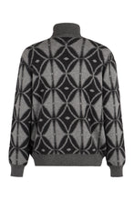 Load image into Gallery viewer, Mike two-tone wool knit turtleneck pullover
