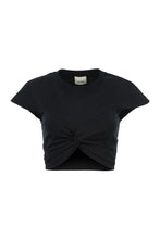 Load image into Gallery viewer, Zineae cotton crew-neck T-shirt

