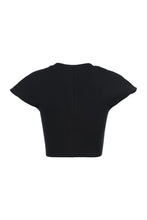 Load image into Gallery viewer, Zineae cotton crew-neck T-shirt
