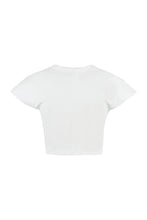 Load image into Gallery viewer, Zineae cotton crew-neck T-shirt
