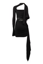 Load image into Gallery viewer, Draped jersey dress
