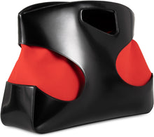 Load image into Gallery viewer, Leather and canvas bag
