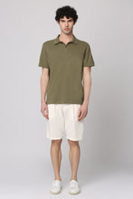 Load image into Gallery viewer, Short sleeve cotton polo shirt
