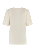 Load image into Gallery viewer, Round neck T-shirt Allen in silk
