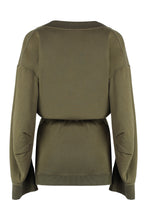 Load image into Gallery viewer, Logo print cotton sweatdress
