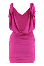 Load image into Gallery viewer, Draped jersey dress
