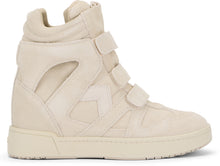 Load image into Gallery viewer, High sneakers IM3 in Leather with Hidden Wedge
