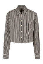 Load image into Gallery viewer, Striped cotton shirt
