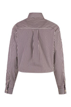 Load image into Gallery viewer, Fleora striped poplin shirt
