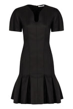 Load image into Gallery viewer, Peplum virgin wool dress
