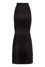 Load image into Gallery viewer, Flared knit skirt
