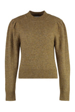 Load image into Gallery viewer, Honey Wool-blend crew-neck sweater
