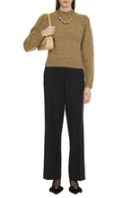 Load image into Gallery viewer, Honey Wool-blend crew-neck sweater
