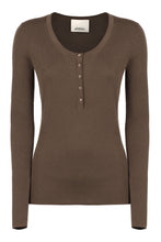 Load image into Gallery viewer, Estine knitted wool top
