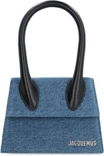 Load image into Gallery viewer, Le Chiquito moyen Denim handbag
