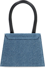 Load image into Gallery viewer, Le Chiquito moyen Denim handbag
