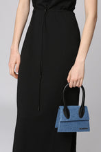 Load image into Gallery viewer, Le Chiquito moyen Denim handbag
