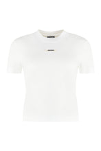 Load image into Gallery viewer, Gros Grain Cotton crew-neck T-shirt
