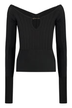 Load image into Gallery viewer, Pralù Knitted viscosa-blend top
