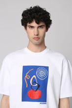 Load image into Gallery viewer, Cuadro Cotton crew-neck T-shirt
