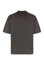 Load image into Gallery viewer, Typo Cotton crew-neck T-shirt
