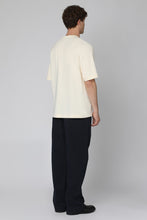 Load image into Gallery viewer, Typo Cotton crew-neck T-shirt
