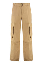 Load image into Gallery viewer, Cotton linen cargo-trousers
