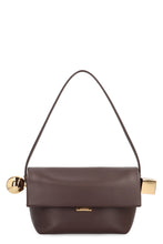 Load image into Gallery viewer, Rond Carré leather crossbody bag
