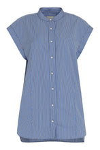 Load image into Gallery viewer, Reggy striped cotton shirt
