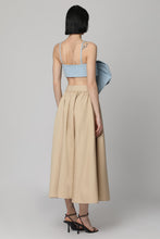 Load image into Gallery viewer, Cropped denim top
