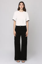 Load image into Gallery viewer, Viscose crew-neck T-shirt
