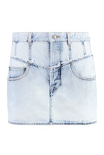 Load image into Gallery viewer, Narsjis denim mini skirt
