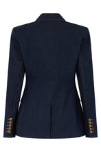 Load image into Gallery viewer, Double-breasted Blazer in Denim
