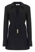 Load image into Gallery viewer, crepe chemisier dress
