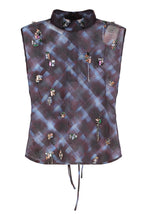 Load image into Gallery viewer, Top Carmasa in printed silk
