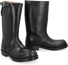 Load image into Gallery viewer, Biker boots in leather
