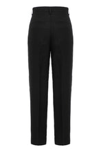 Load image into Gallery viewer, Classic black high-waisted pants
