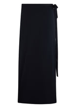 Load image into Gallery viewer, Long skirt with wallet in cotton and silk
