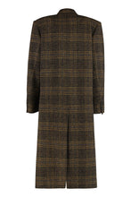 Load image into Gallery viewer, Lexana Double-breasted virgin wool  coat
