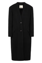 Load image into Gallery viewer, Single-breasted wool coat
