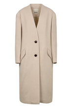 Load image into Gallery viewer, Single-breasted wool coat
