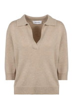 Load image into Gallery viewer, Knitted wool polo shirt
