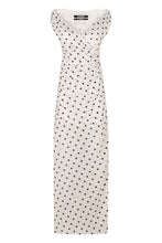 Load image into Gallery viewer, Rita polka dot print long dress
