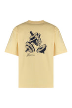 Load image into Gallery viewer, Halteres Cotton crew-neck T-shirt
