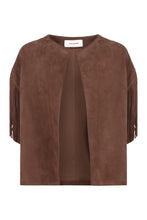 Load image into Gallery viewer, Suede jacket
