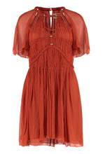 Load image into Gallery viewer, Randalia Silk mini dress
