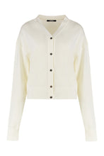 Load image into Gallery viewer, Cardigan Brode in merino wool
