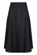 Load image into Gallery viewer, Gonna svasata in denim di Nîmes Triangle
