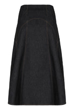 Load image into Gallery viewer, Gonna svasata in denim di Nîmes Triangle
